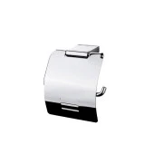 Tema Eva Serisi Banyo Kapaklı Wc Tuvalet Kağıtlığı Krom - 1