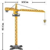 Manuel Hareket Ettirilebilir Oyuncak Kule Vinç thumbnail 2