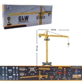 Manuel Hareket Ettirilebilir Oyuncak Kule Vinç thumbnail 3