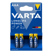 Varta Longlife Power AAA 0623 Kalem Pil 4 lü Paket - 1
