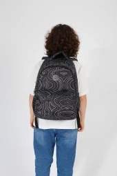 Kaukko Favorite Sırt Çantası Black Waves K1690 - 2