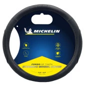 Michelin MC1003N Premium Suni Deri Direksiyon Kılıfı SİYAH thumbnail 1