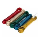 PVC Kaplama 20 Metre Çelik Çamaşır İpi 12 Adet - 1