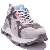 Dagoster DZS07-20135 Gri Pembe  Ortopedik Günlük Kadın Spor Ayakkabı - 1