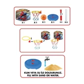 Dede Spiderman Küçük Ayaklı Basketbol Potası - 4