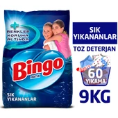 "Dev Ekonomi Paketi ; Bingo Matik 9 kg Sık Yıkananlar + Bingo Soft 5 ltLovely + Bingo Fresh 2,5 lt Lovely +  Bingo Oksijen Çam" - 3