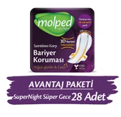 Molped Supernight Süper Gece Avantaj Paketi 28 Adet - 1