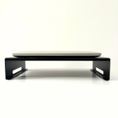 Monitör Standı - Laptop Standı - Monitör Yükseltici - Metal -Mat Siyah - 4