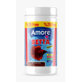 Amore Protein Garlic Malawi Ciklet 2.4Kg Pro Chips Sarımsaklı Kova Balık Yemi,Betta-Goldy-4x125ml - 4