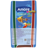 Amore Tetra-melek-lepistes-moli 5li Balık Yemi Seti,tropical Mix 460gr,guppy 250,micron Yavru - 3