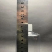 400 cc Silindir Kısa Şeffaf Pet Şişe , Beyaz Kapaklı Pet Şişe 400 Ml  x 3 Adet thumbnail 3