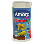 Amore Malawi Cichlid Mix 1000ml, Ahm Ciklet Green 250ml,Probon Red Colour 250ml Kutu Balık Yemi - 3