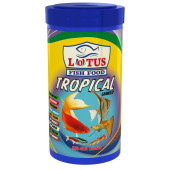 Amore Tropical Mix Selection 125ml, Lotus Tropikal 250ml, Guppy Granül 100ml Balık Yemi Set - 5