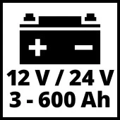 Einhell CE-BC 30 M Akü Şarj Cihazı 6-12-24 Volt - 6