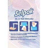 Selpak El ve Yüz Havlusu 80 Yaprak 3 Katlı - 4