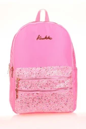 Kaukko Magic Dreams Sırt Çantası Taşlı Pullu Pembe K1546 - 1