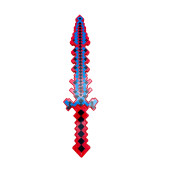 Minecraft Sensörlü Işıklı ve Sesli Kılıç 60 Cm - 4