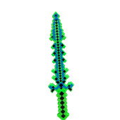 Minecraft Sensörlü Işıklı ve Sesli Kılıç 60 Cm - 9