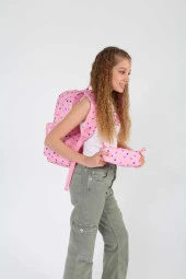 Kaukko Punch Sırt Çantası Pink K1736 - 6