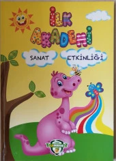 İlk Akademi Sanat Etkinliği  Sarı Kapaklı ( Büyük Boy) x - 1