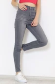 Süper Likra Kot Pantolon Koyugri - 9815.1431. - 5