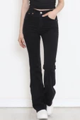 İspanyol Paça Kot Pantolon Füme2 - 11878.1431. - 3