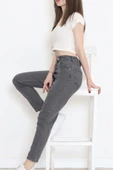 Boyfriend Kot Pantolon Gri - 18222.1431. - 2