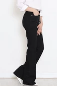 İspanyol Paça Kot Pantolon Siyah2 - 17274.1431. - 5