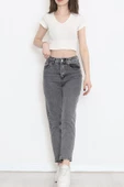 Boyfriend Kot Pantolon Füme1 - 18222.1431. - 2