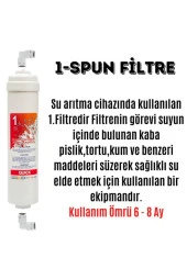 Kapalı Kasa Su Arıtma Cihazı Filtresi 5 Li Set Lg Membran - 3