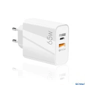 ScHitec 65W UsbA PD33W Quick Charger 3.0 UsbA to Type-C 3m Kablolu Hızlı Şarj Aleti Set - 2
