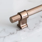 Hisar Bronz Renk Metal Kulp 160 mm-16 cm Mobilya Çekmece Dolap Mutfak Dolabı Kulpları Kulbu Kulpu thumbnail 7