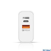 ScHitec 65W UsbA PD33W Quick Charger 3.0 Type-C to Type-C 1m Kablolu Hızlı Şarj Aleti Set - 3