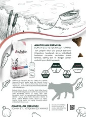 Anatolian Premium Somon Etli Yetişkin Kedi Maması 10 KG - 5