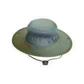 Yazlık Fileli Fötr Haki Renkli Şapka thumbnail 1