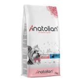 Anatolian Premium Mini Adult Salmon Somonlu Yetişkin Küçük Irk Köpek Maması 4 Kg - 1