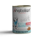 Anatolian Premium Puppy Lamb Kuzulu Parça Etli Yavru Köpek Konservesi 400 gr - 1