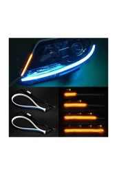 Far Üstü Ve Far içi 2 Renkli Kayar Sinyalli Gündüz Ledi 60 cm thumbnail 1