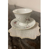 Etamin Işlemelik Sunum Peçetesi - 6 Parça - 15x15cm - 3