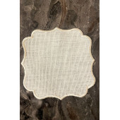 Etamin Işlemelik Sunum Peçetesi - 6 Parça - 15x15cm - 5