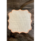 Etamin Işlemelik Sunum Peçetesi - 6 Parça - 15x15cm - 5