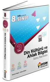 Aydın 2024 8. Sınıf Din Kültürü Üç Adım Soru Bankası - 1