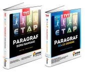 Aydın 2025 Tyt Etap Paragraf Soru Bankası + Deneme Seti 2 Kitap - 1