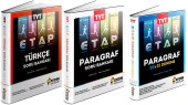 Aydın 2025 Tyt Etap Türkçe Soru + Paragraf Soru + Paragraf Deneme Seti 3 Kitap - 1