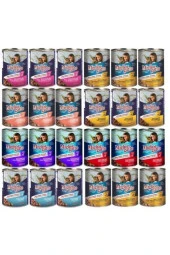Miglior Karışık Konserve Kedi Maması 24 Adet 405 gr Kedi Konservesi Yaş Kedi Maması - 1
