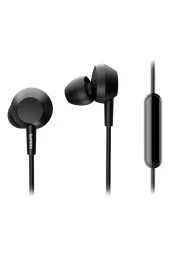 Philips TAE4105BK Mikrofonlu Kablolu Kulak İçi Kulaklık Siyah - 1