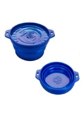 Ferplast Pa 1086 Katlanılır Köpek Mama ve Su Kabı Mavi - 1