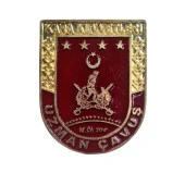 Cüzdan Rozeti -  Uzman Çavuş KARA KUVVETLERİ Metal Rozet - 1