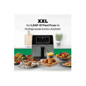 Luxell Lxaf-01 Fast Fryer Xxl 7.5 Litre Sıcak Hava Fritözü - Airfryer - 2