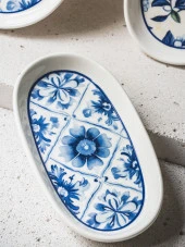 The Mia Odore Di Limone Oval Servis 2li 21 cm ODL0011 - 4